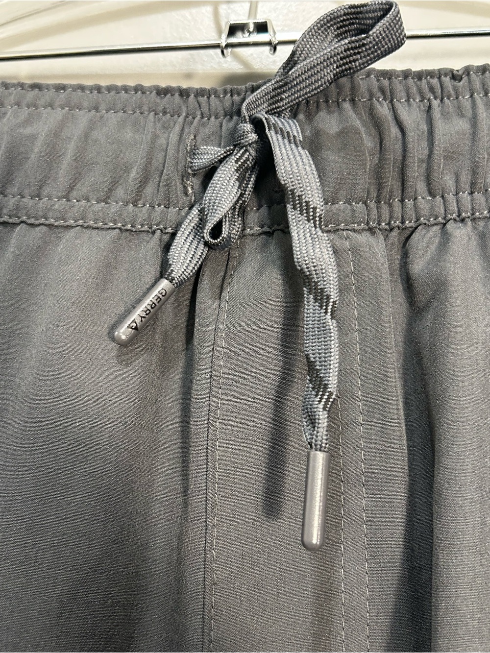 Gerry Weber | Elastic Waist Shorts | Charcoal Gray | Men’s | XXL - Picture 3 of 13